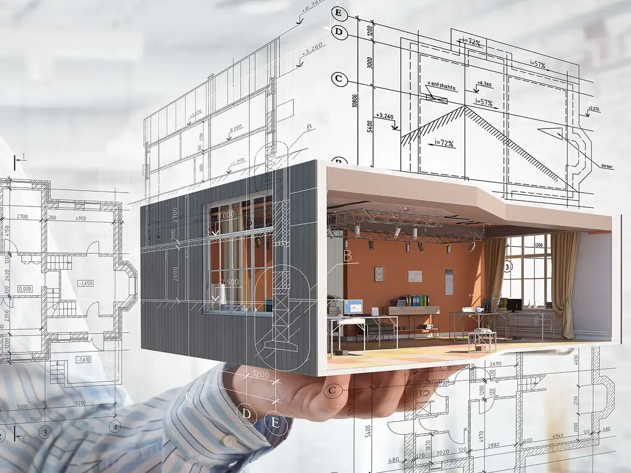 Todos los planos de la vivienda